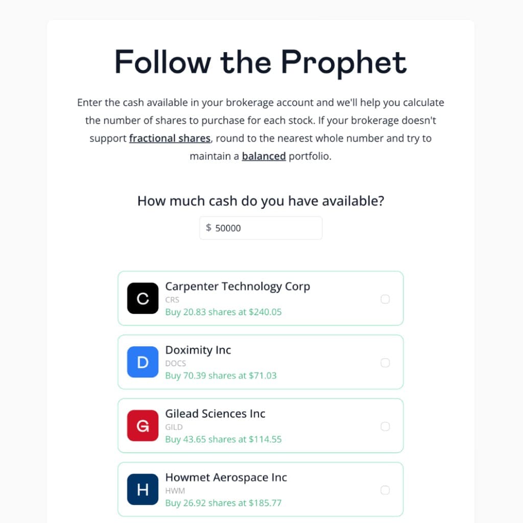 Follow the Prophet
