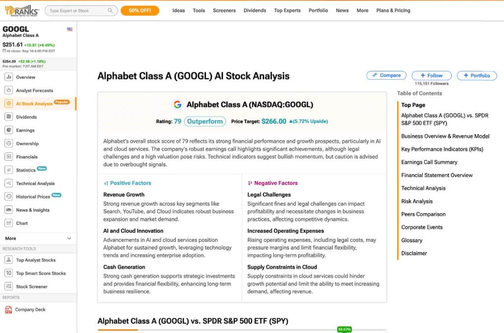 AI Stock Analysis